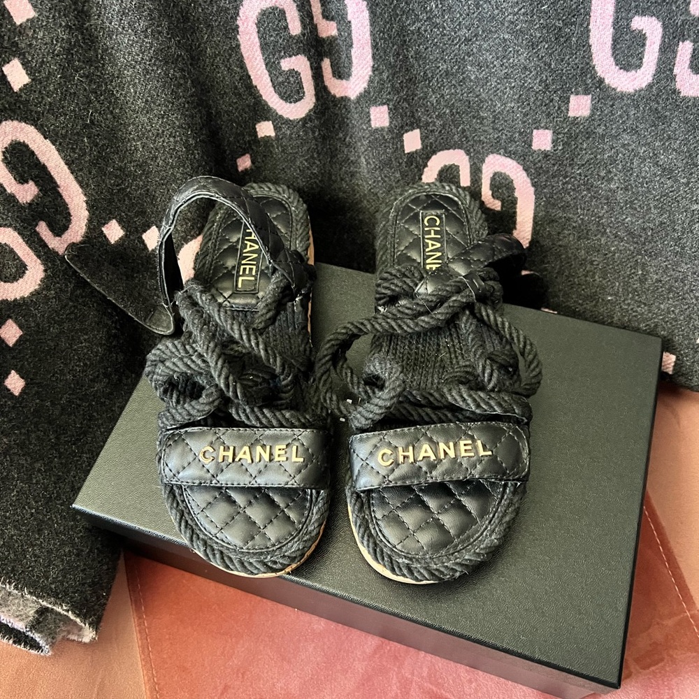 Chanel Dad Rope Sandals
